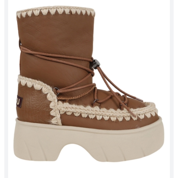 Free People MOU Lunar Landing Snow Platform Boots Size/38 - Picture 5 of 10